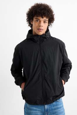 Jacket with hood - water-repellent