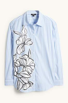 Hemdblouse - met strepen