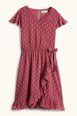 Blume - Kleid - Glanz-Effekt