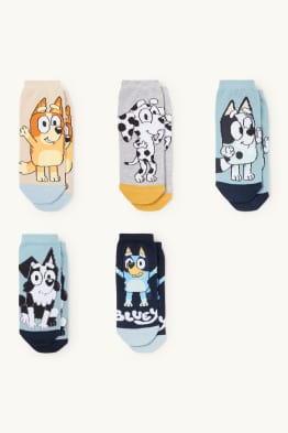 Lot de 5 paires - Bluey - chaussettes à motif