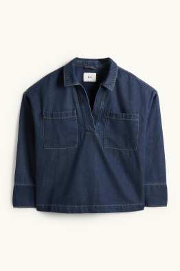 Jeansbluse