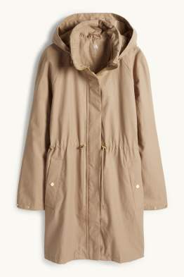 Parka mit Kapuze - wasserabweisend