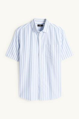 Camisa - regular fit - Kent - de rayas