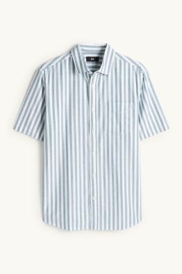 Koszula - regular fit - kołnierzyk kent - w paski