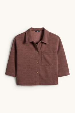 Hemdbluse - strukturiert