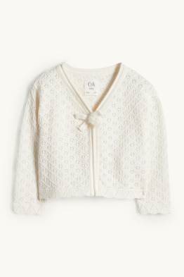 Cardigan tricotat bebeluși