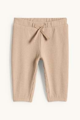 Babyjoggingbroek - met structuur