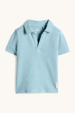 Poloshirt - strukturiert