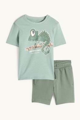 Kameleon - set - T-shirt en sweatshort - 2-delig