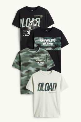 Multipack of 4 - short sleeve T-shirt