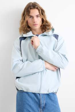 Jacket with hood - water-repellent