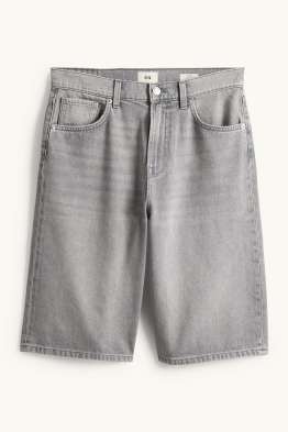 Jeans-Bermudas