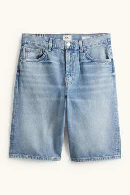 Jeans-Bermudas