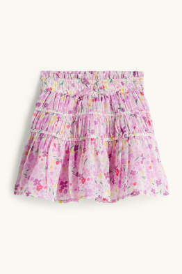 Fiore - gonna - effetto brillante