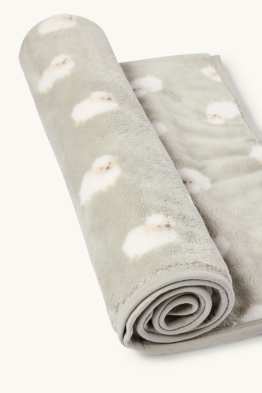 Schäfchen - Baby-Decke - 100 x 85 cm