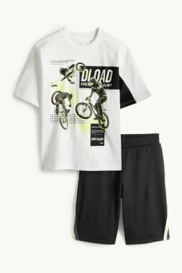 BMX - set - T-shirt en short - 2-delig