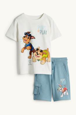 PAW Patrol - set - T-shirt en cargo-sweatshort