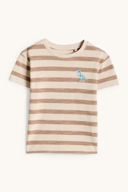 Dino - T-shirt - gestreept