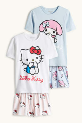 Wielopak, 2 szt. - Hello Kitty i Przyjaciele - letnia piżama