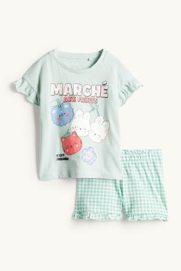 Kawaii - letnia piżama - 2 części