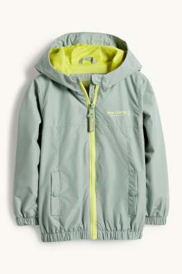 Jacket with hood - water-repellent