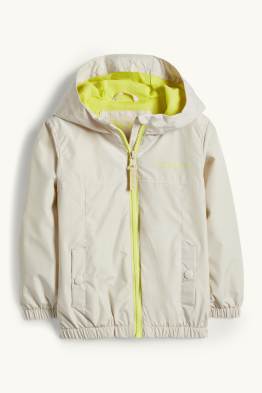 Jacket with hood - water-repellent