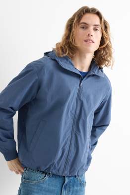 Jacket with hood - water-repellent