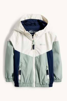 Jacket with hood - water-repellent