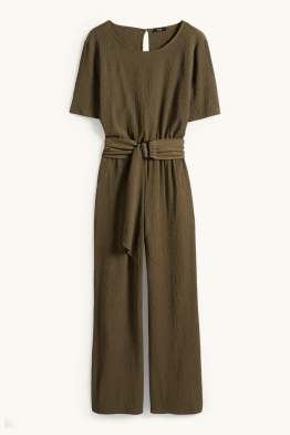 Mono con cinturón - con textura