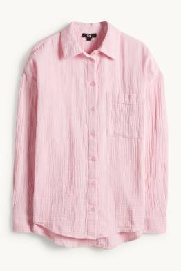 Chemisier en gaze de coton