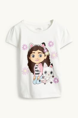Gabby's Dollhouse - short sleeve T-shirt - shiny