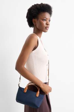 Kleiner Shopper mit abnehmbarem Taschengurt