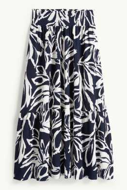 Rock - geblümt - strukturiert