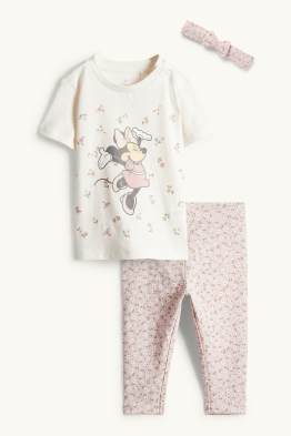 Minnie Mouse - tenue bébé - 3 pièces