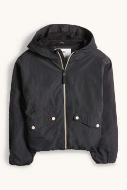 Jachetă cu glugă - rezistentă la apă