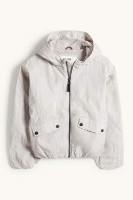 Jachetă cu glugă - rezistentă la apă