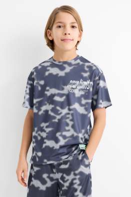 Funktions-Shirt - gemustert