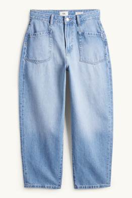 Barrel Jeans - High Waist