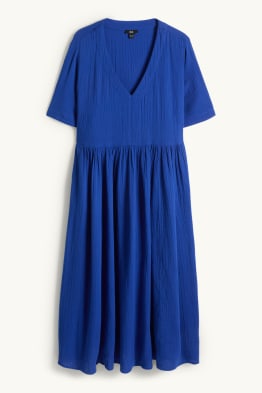 Vestito svasato con scollo a V