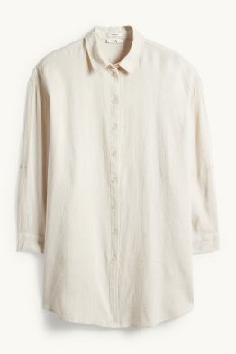 Chemisier - lin mélangé