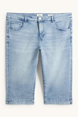Jean capri - mid waist - slim fit