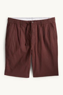 Short - lin mélangé