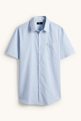 Chemise de bureau - regular fit - col kent - imprimé minimaliste