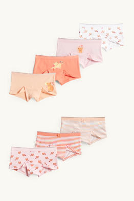 Pack de 7 - leopardos - bóxeres - brillos