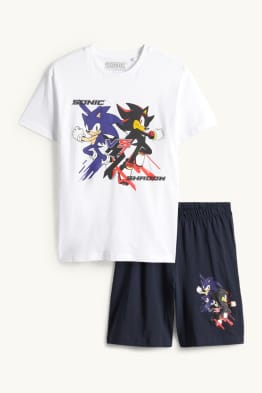 Sonic - pijama d’estiu - 2 peces