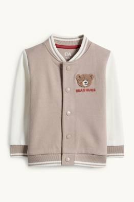 Teddy bear - veste campus bébé