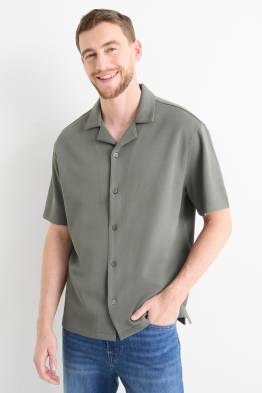 Camisa - relaxed fit - cuello solapa