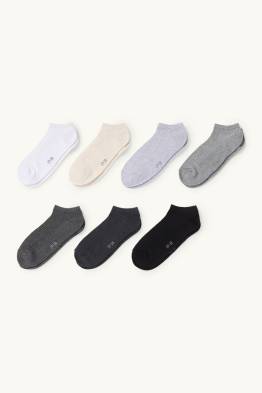Pack de 7 - calcetines tobilleros
