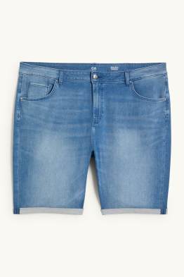 Bermuda en jean - mid waist - jog denim