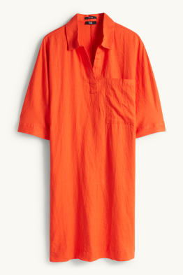 Leinenkleid - Straight Fit